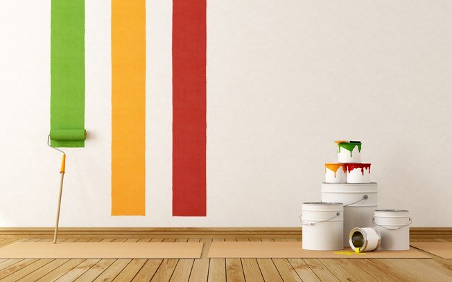 Aprenda a pintar as paredes da sua casa