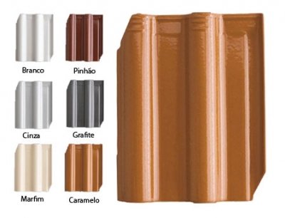 Telhas Esmaltada Premier* 9,4 peças por m2