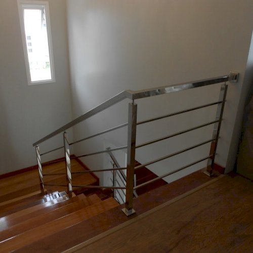 Corrimão e Guarda Corpo em Aço inox 304