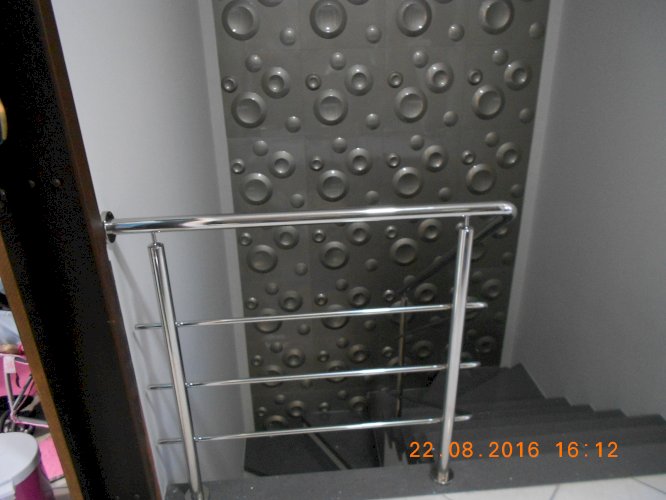 Corrimão e Guarda Corpo em Aço inox 304