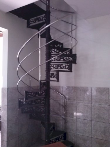 Corrimão e guarda corpo em aço inox 