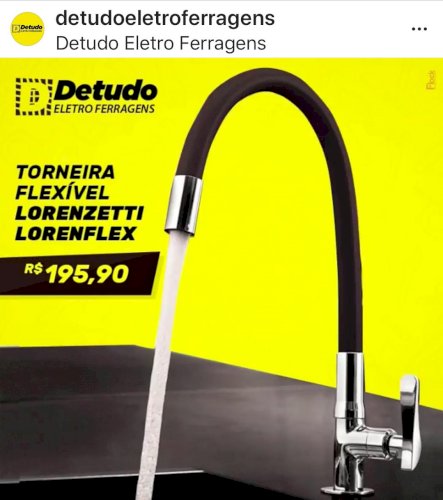 LINDAS TORNEIRAS EM PROMOÇÃO