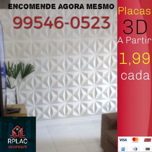 Placas Gesso 3D
