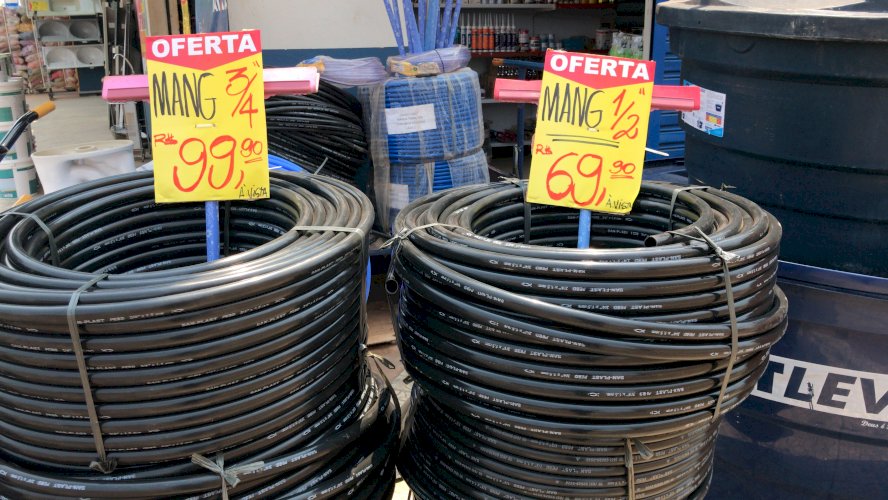 Mangueira PEBD flexível 1/2” e 3/4”