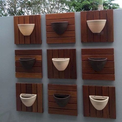 Kit Deck em Placa de Madeira Modular 50x50cm