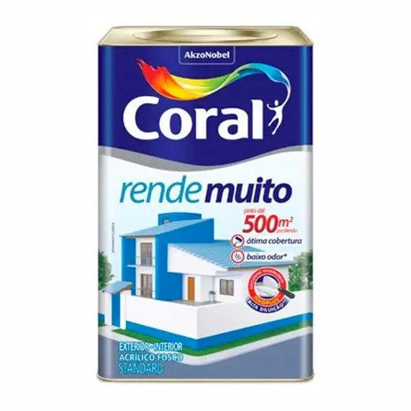 Tinta Acrílica Cora Rende Muito - 18L
