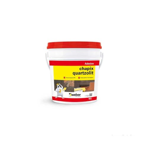 Chapisco Chapix 18Kg branco leitoso Quartzolit